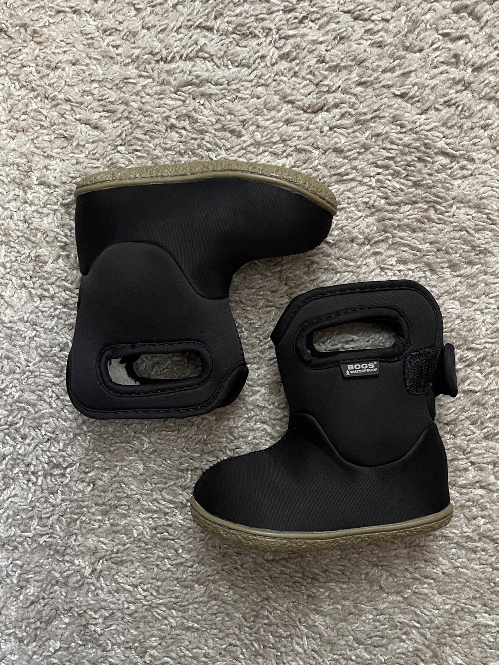 Baby Bogs Solid Black